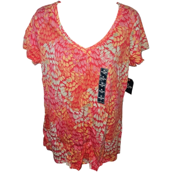 NWT St. John's Bay Short Sleeve Top - Picture 1 of 3